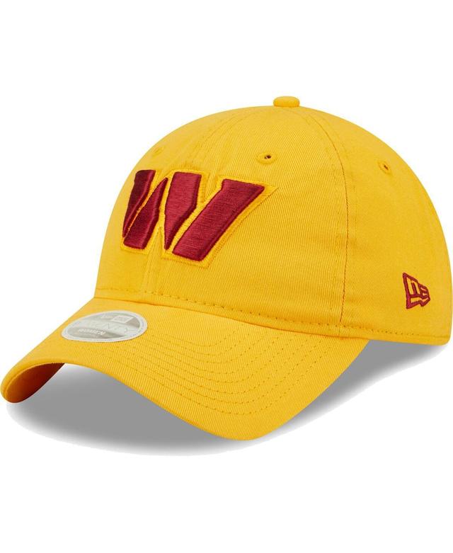 Womens New Era Gold Washington Commanders Core Classic 2.0 9TWENTY Adjustable Hat Product Image