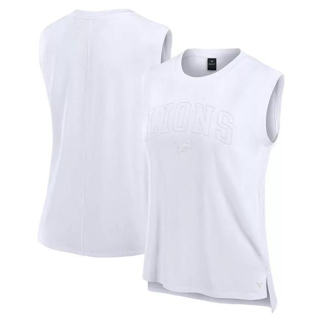 Womens Fanatics Signature Detroit Lions Studio Gym Tank Top Product Image