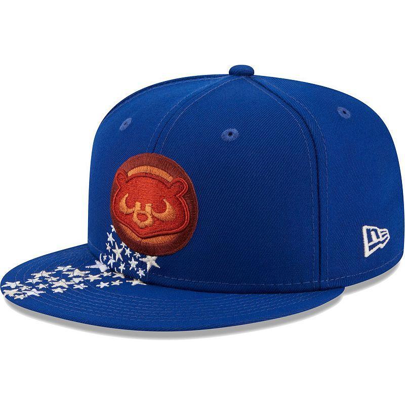 Mens New Era Royal Chicago Cubs Meteor 59FIFTY Fitted Hat Product Image