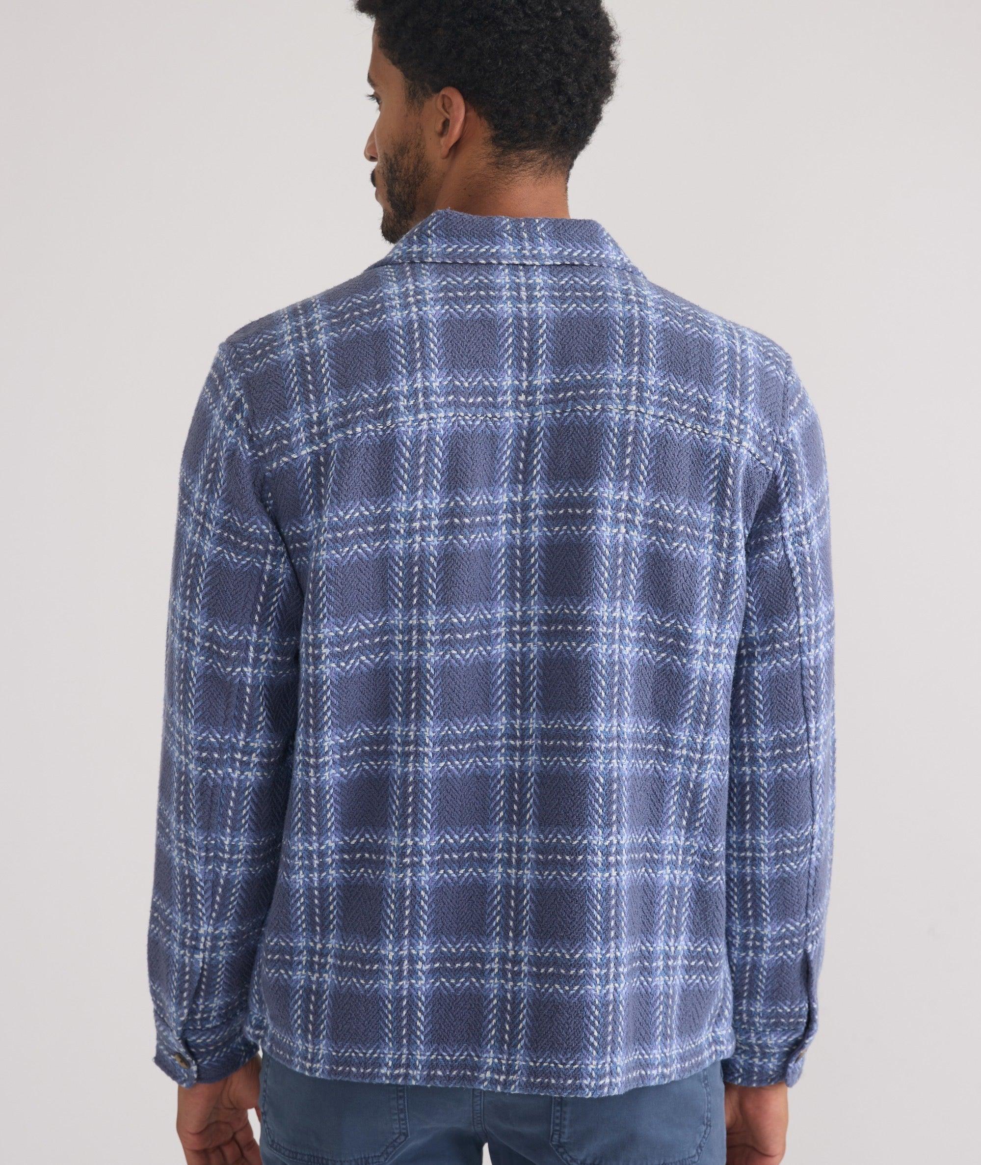 Textured Herringbone Overshirt Product Image