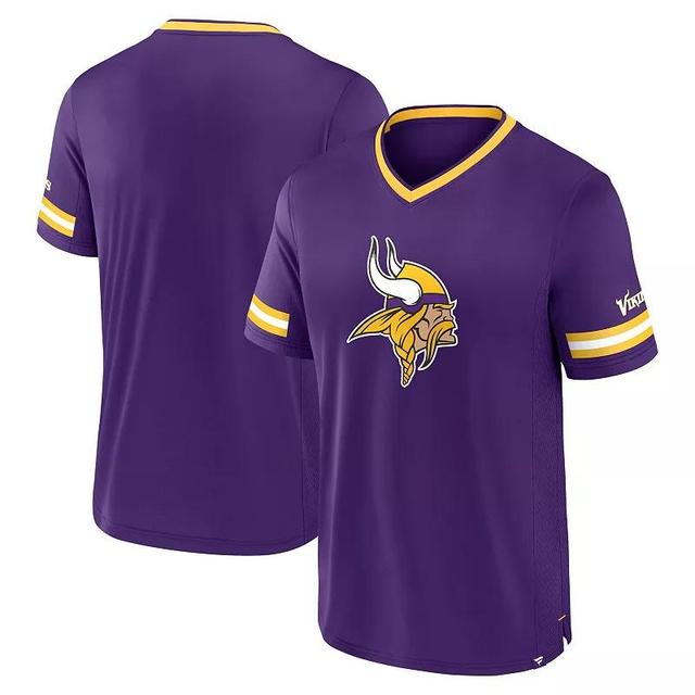 Mens Fanatics Minnesota Vikings Stripe Stacking T-Shirt Product Image