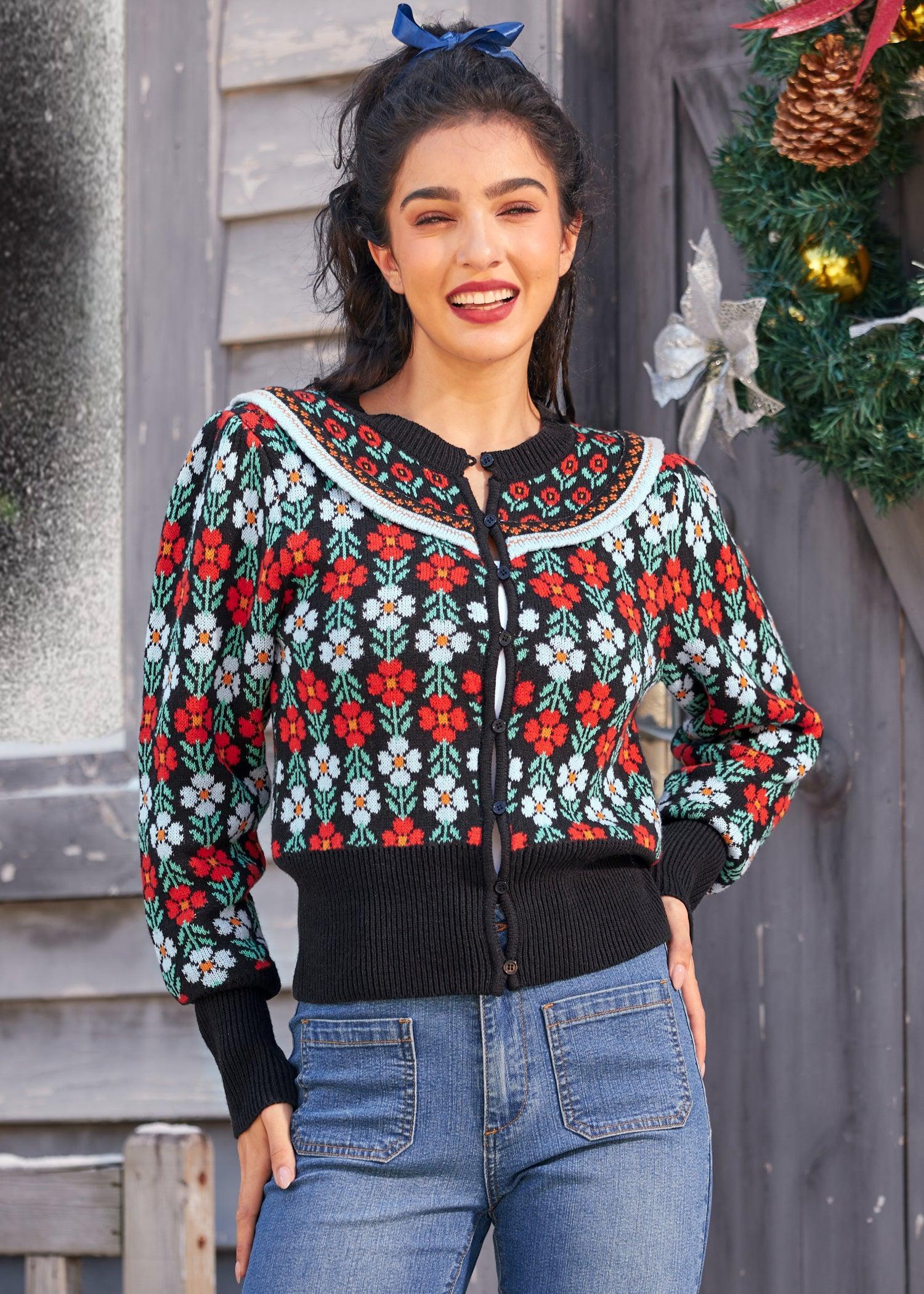 Timeless Tapestry Jacquard Cardigan Product Image