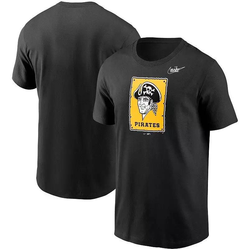 Mens Nike Pittsburgh Pirates Cooperstown Collection Logo T-Shirt Product Image