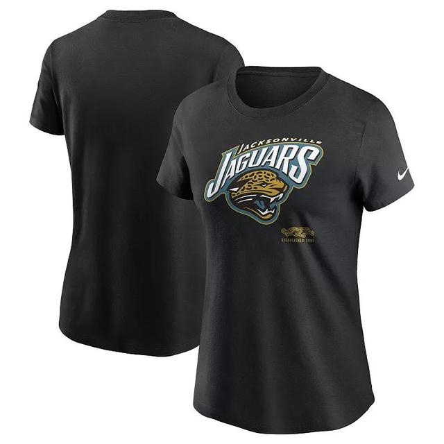 Womens Nike Jacksonville Jaguars Prowler Throwback Est. 1995 T-Shirt Product Image