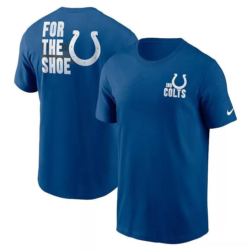 Mens Nike Royal Los Angeles Rams Blitz Essential T-Shirt Product Image