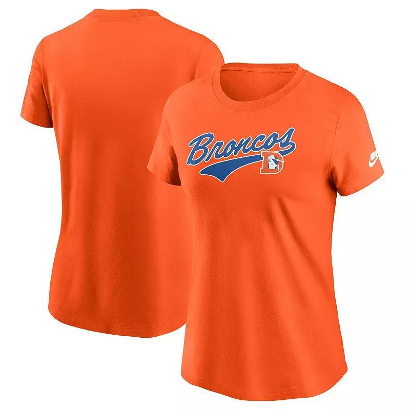 Womens Nike Denver Broncos Team Logo T-Shirt Product Image