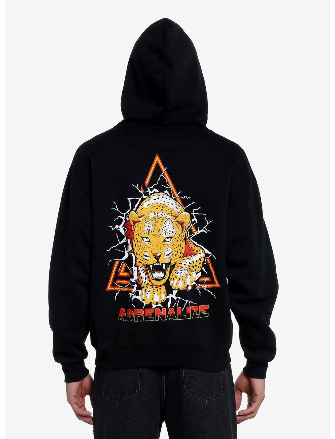 Def Leppard Adrenalize Leopard Hoodie Product Image