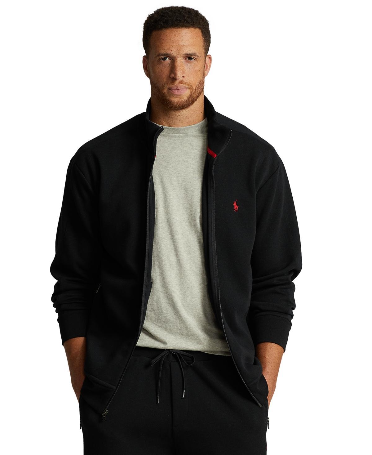 Polo Ralph Lauren Mens Big & Tall Double-Knit Track Jacket Product Image