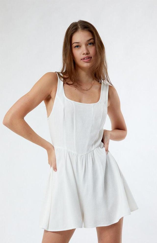 Women's Linen Romper Product Image