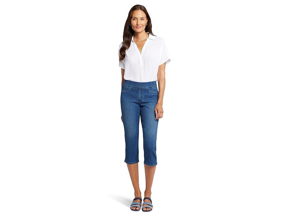 NYDJ Dakota Crop Pull-On (Olympus) Women's Jeans Product Image