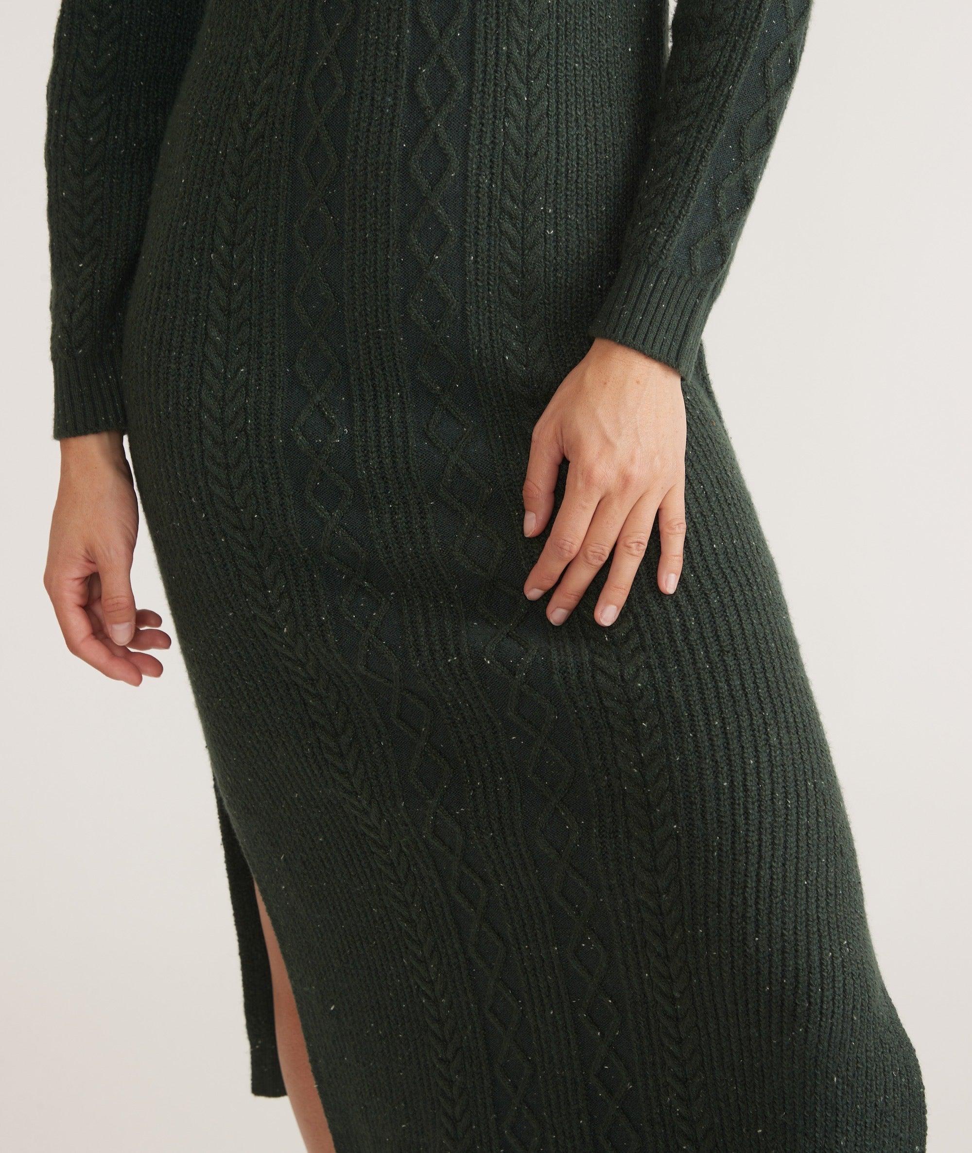 Olina Sweater Maxi Dress Product Image