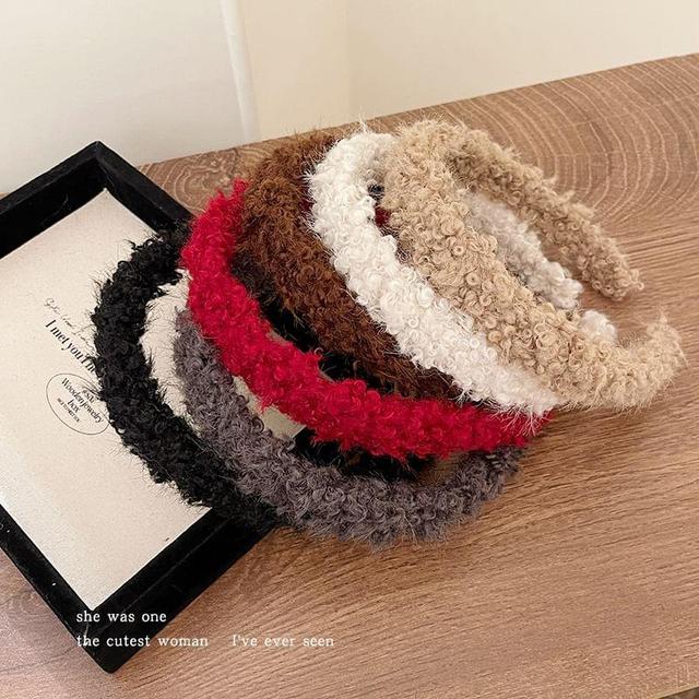 Plain Boucle Headband Product Image