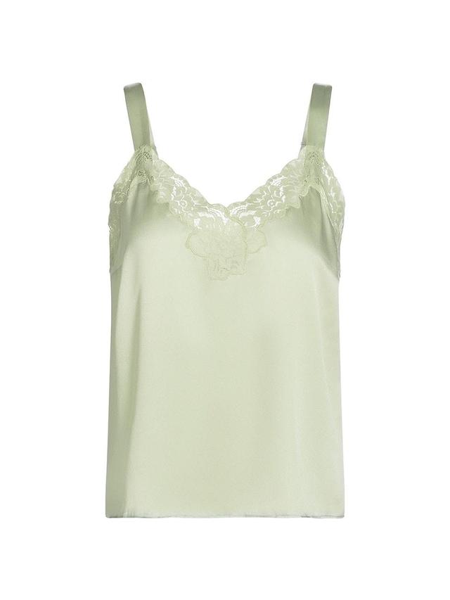 Womens Amora Silk Lace Camisole Product Image