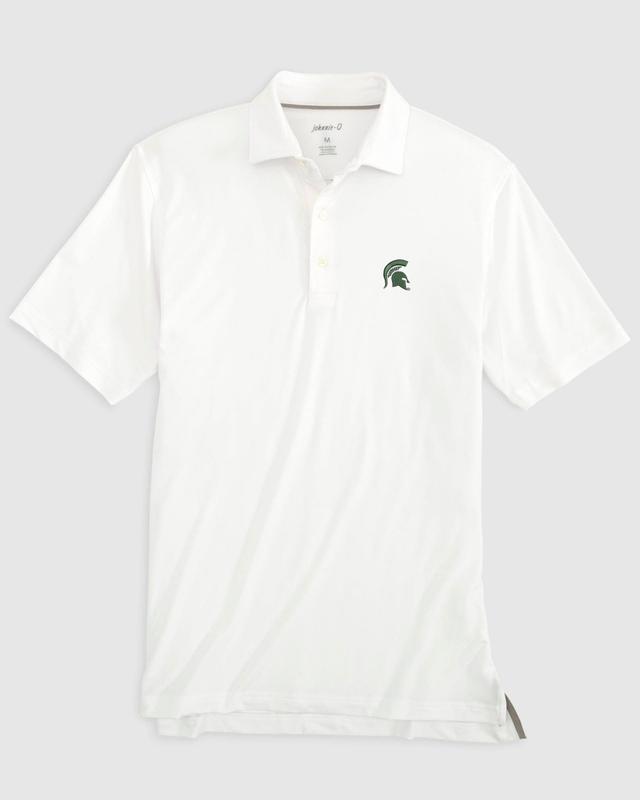 johnnie-O Michigan State Birdie Jersey Performance Polo - Spartan Logo Product Image