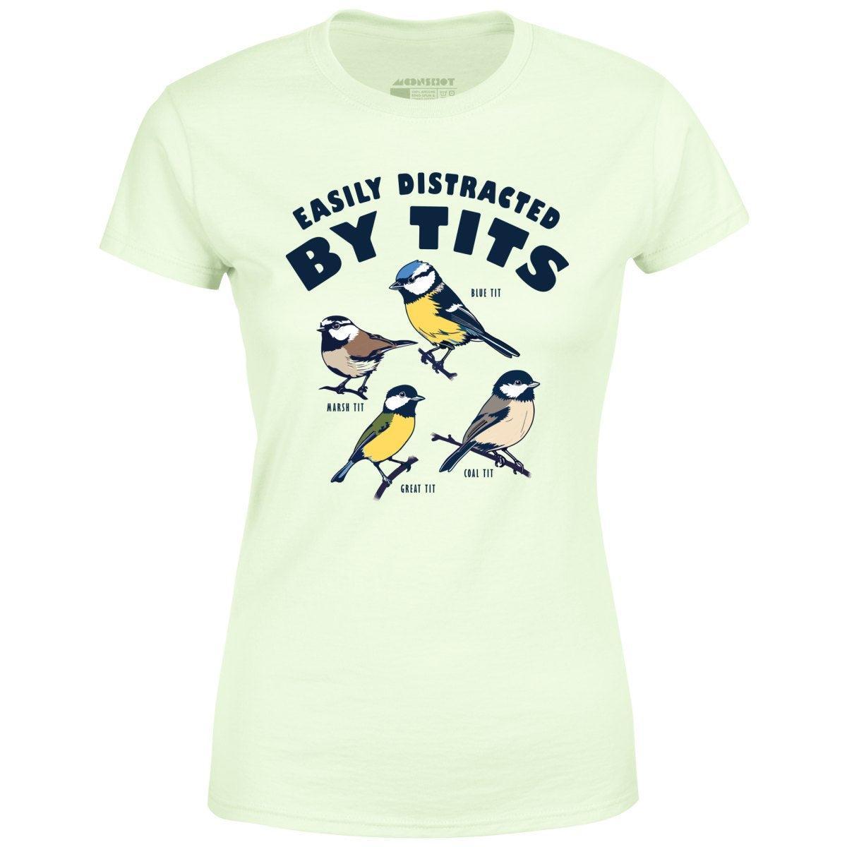 Easily Distracted Birds - Women's T-Shirt Female Product Image