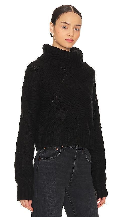 Lovers and Friends Lilah Turtleneck in Black. - size S (also in L, M, XL, XS, XXS) Product Image