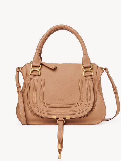 Marcie bag in grained leather Product Image