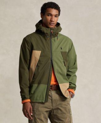 Polo Ralph Lauren Mens Color-Blocked Water-Resistant Jacket Product Image