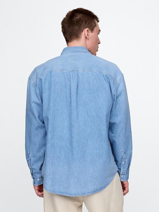 Denim Big Shirt Product Image