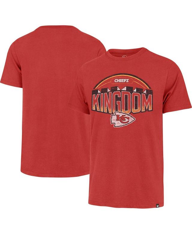 Mens 47 Brand Red Distressed Kansas City Chiefs Regional Franklin T-shirt Product Image