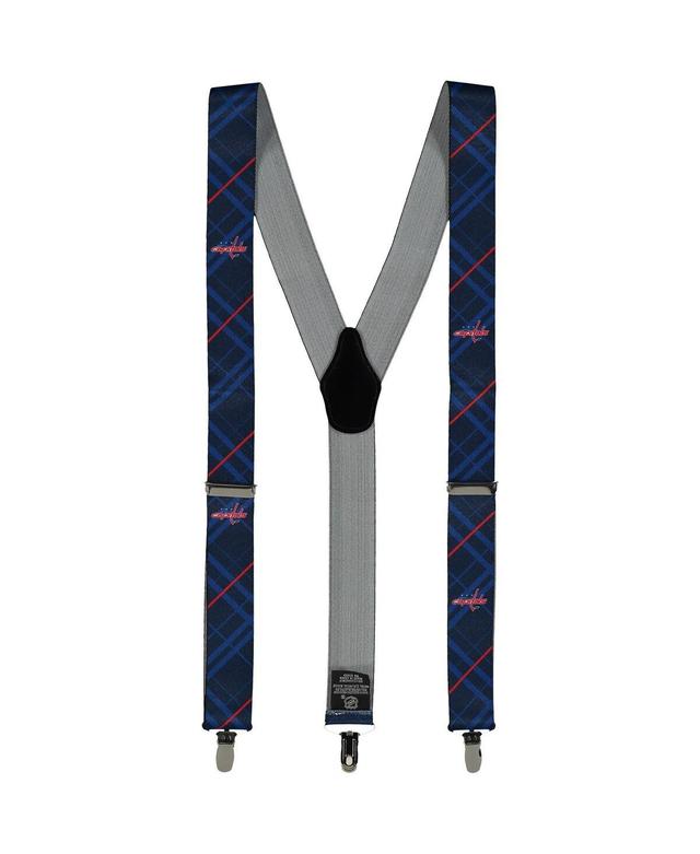 Mens Blue Edmonton Oilers Suspenders Product Image