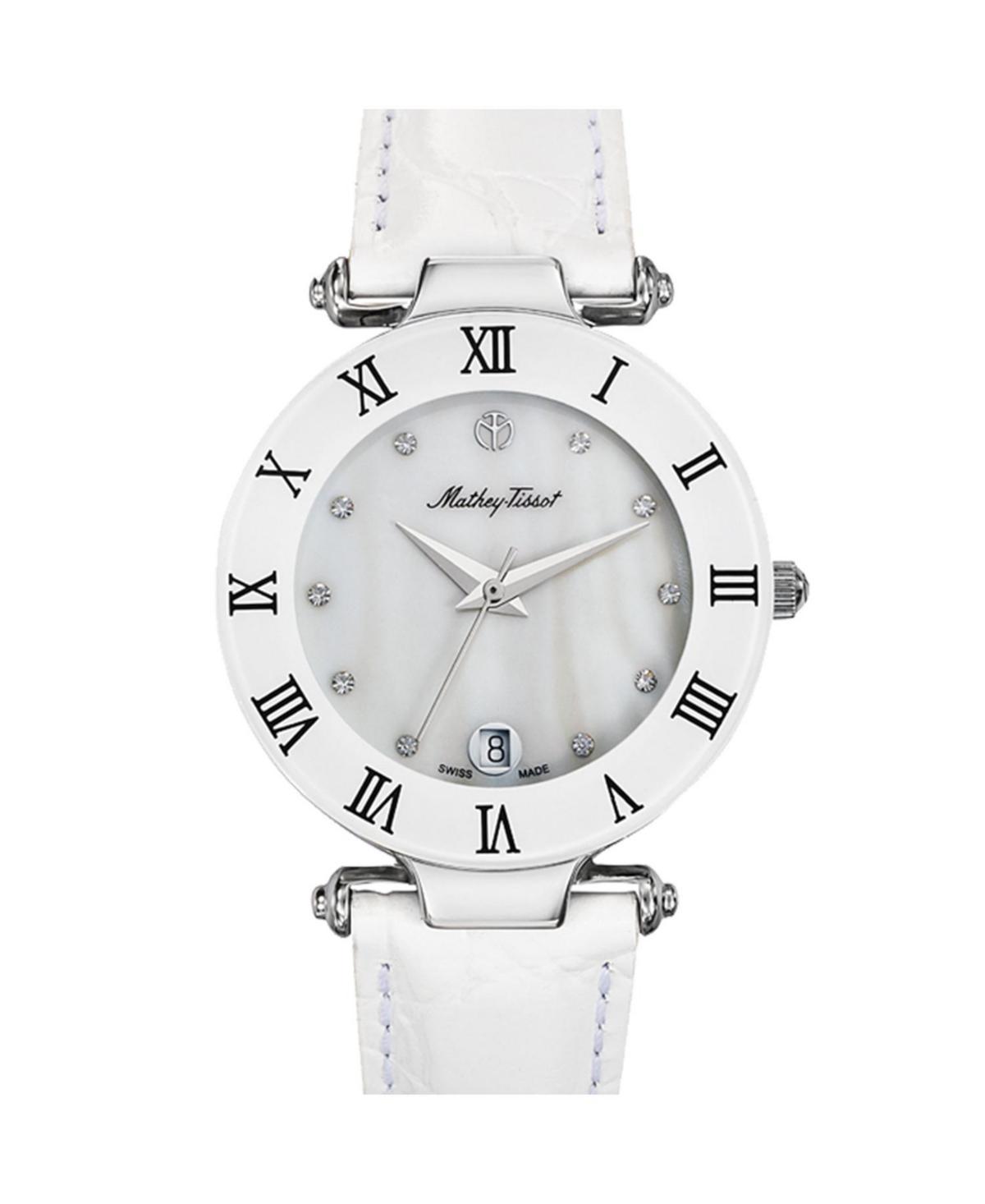 Mathey Tissot Womens Classic White Dial Watch - KB234MA Product Image