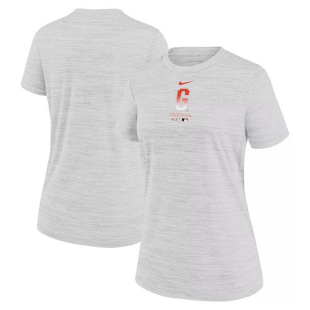 Womens Nike San Francisco Giants City Connect Practice Velocity T-Shirt Product Image