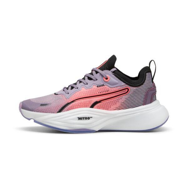 PUMA PWR NITROâ¢ SQD 2 Women's Training Shoes in Pale Plum/Sunset Glow/White Product Image