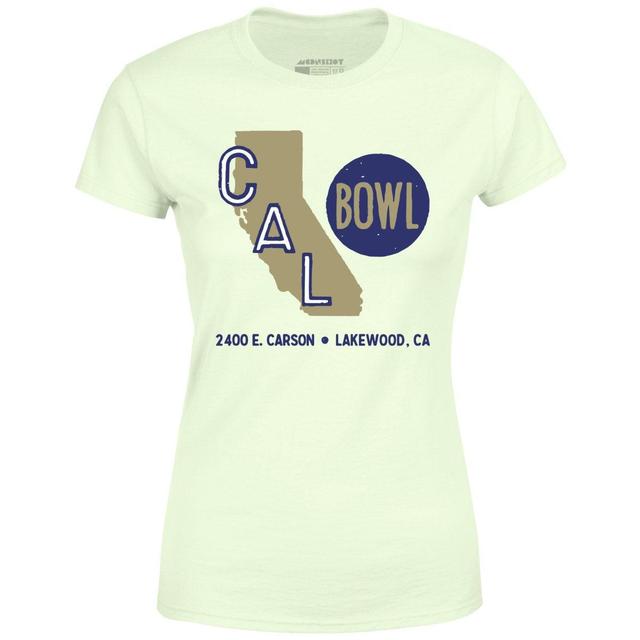 Cal Bowl - Lakewood, CA - Vintage Bowling Alley - Women's T-Shirt Female Product Image