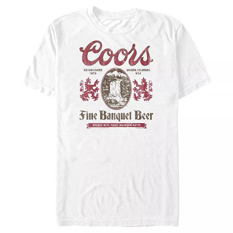 Mens Coors Light Banquet Beer Graphic Tee Product Image