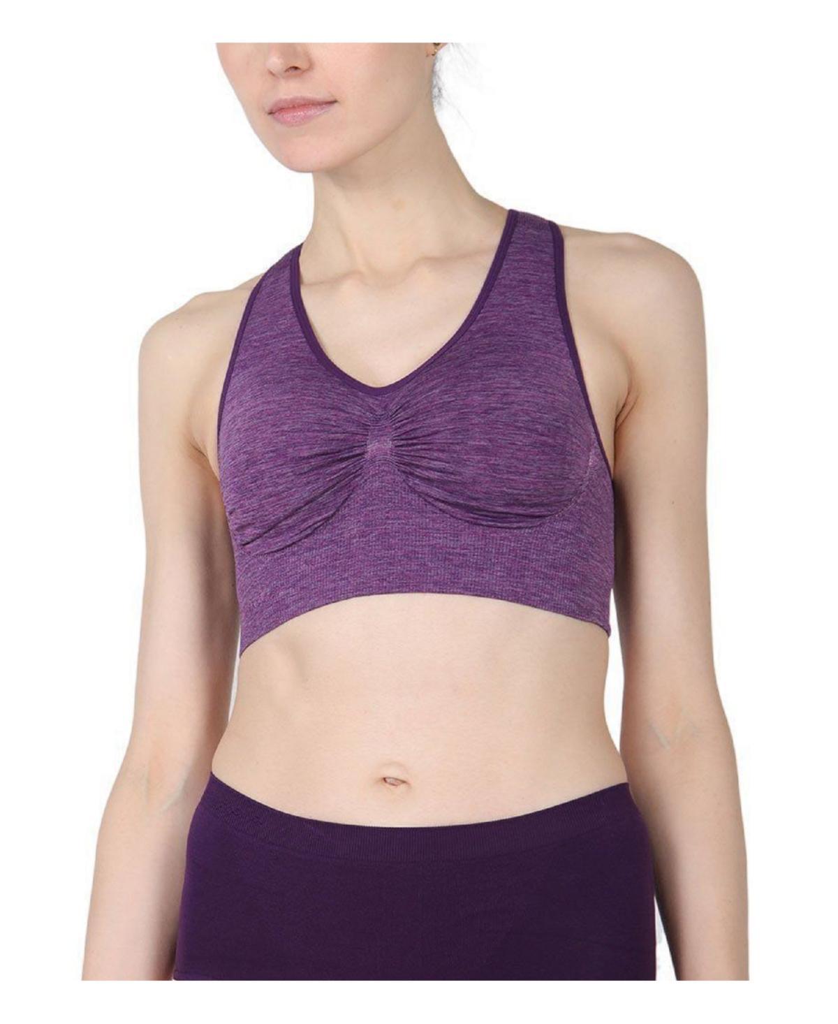 Womens Lleva Seamless Shaping Racerback Sports Bra Product Image