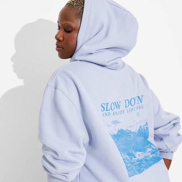 Womens Perfect Hoodie Sweatshirt - Wild Fable Light Blue 1X Product Image