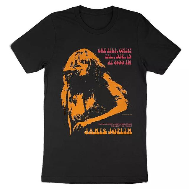 Mens Janis Joplin Poster Tee Product Image