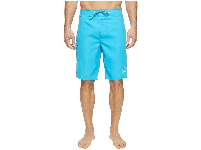 O'Neill Santa Cruz Solid 2.0 Boardshorts (Cyan) Men's Swimwear Product Image