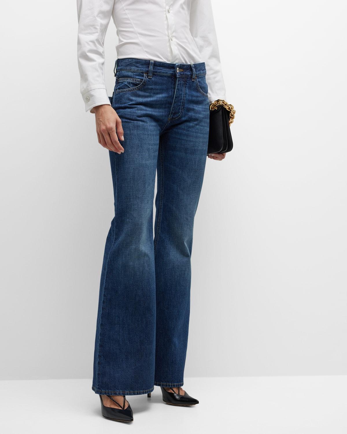 Womens Straight-Leg Cargo Jeans Product Image