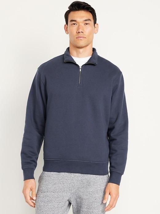 Oversized Fleece Quarter Zip Product Image