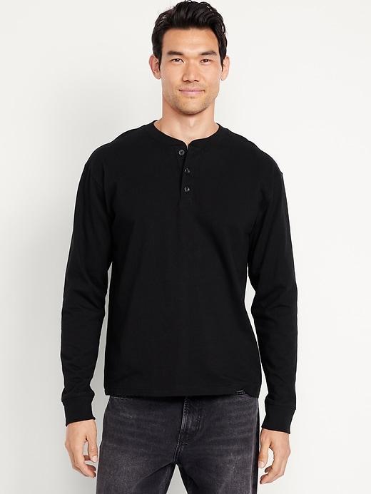 Heavyweight Henley T-Shirt Product Image