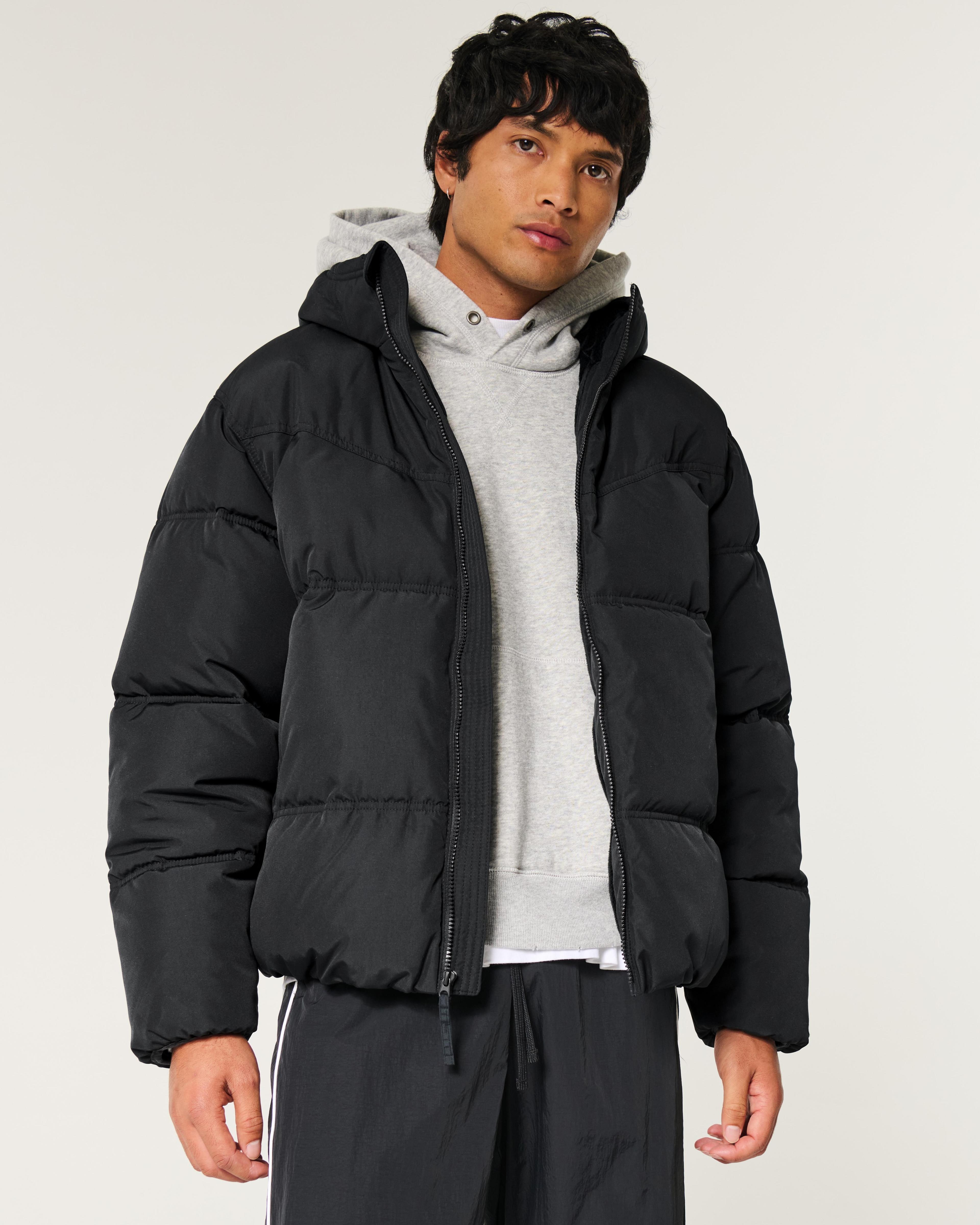 Faux Fur-Lined Puffer Jacket Product Image