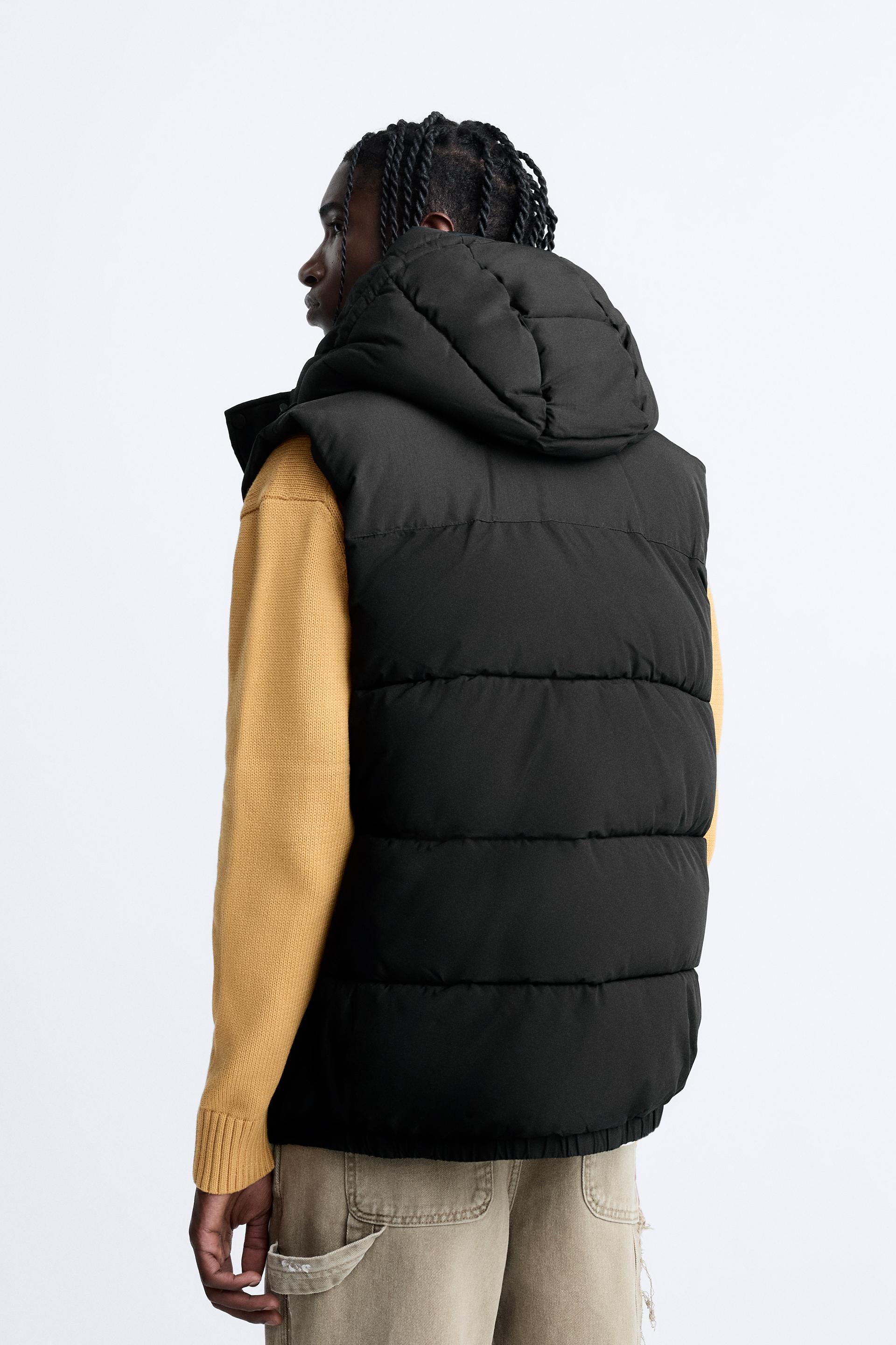 HOODED PUFFER VEST Product Image