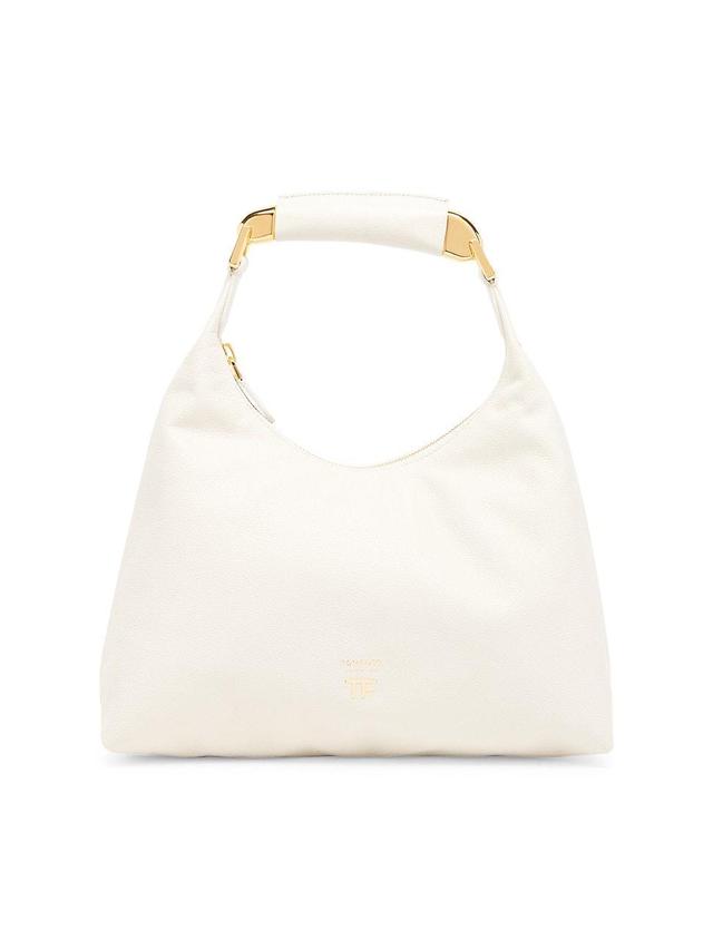 TOM FORD Small Bianca Leather Hobo Product Image