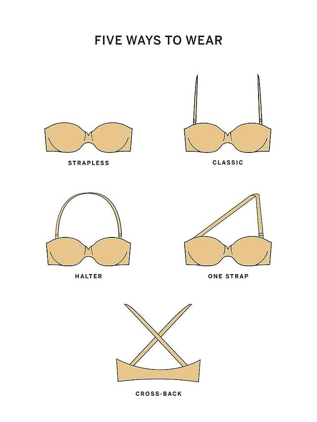 Lightly Lined Smooth Strapless Bra Product Image