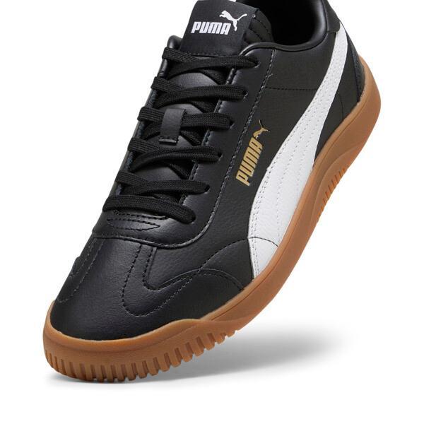 PUMA Club 5v5 Men's Sneakers in Black/White/Gold Product Image