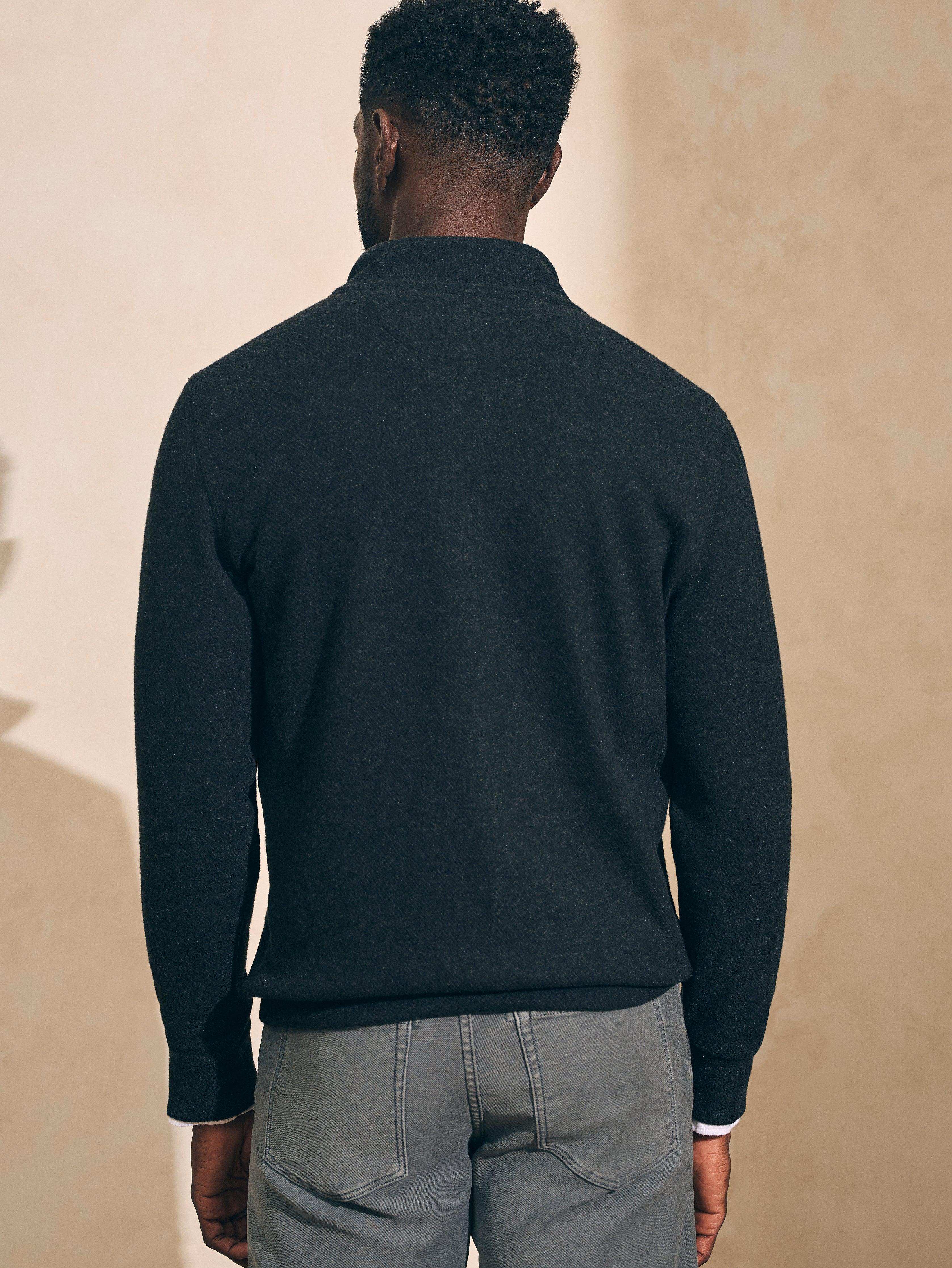 Legend™ Sweater Quarter Zip - Heathered Black Twill Male Product Image