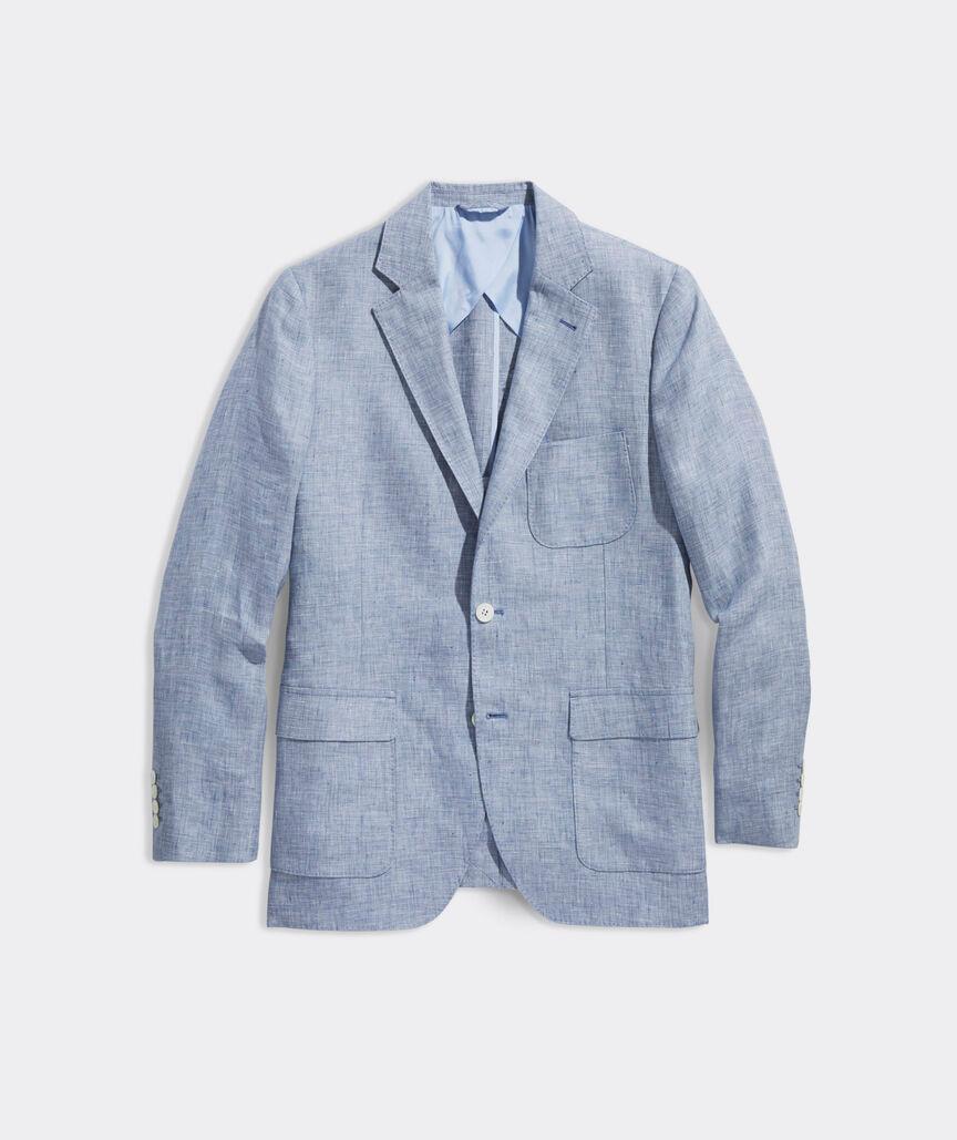 Linen Textured Blazer Product Image