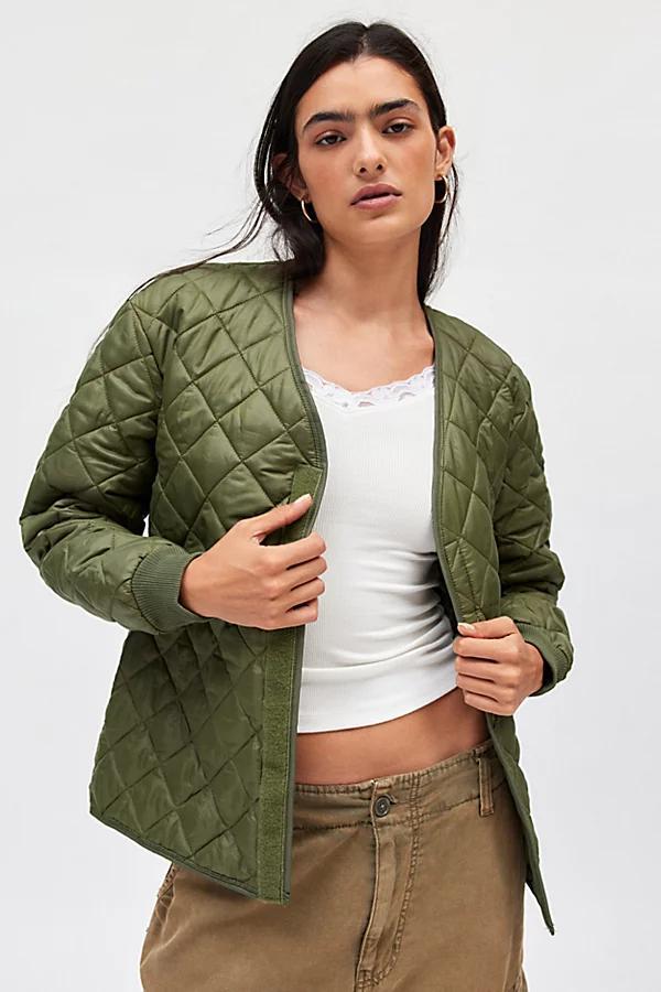 Urban Renewal Vintage Heavy Quilted Liner Jacket Womens at Urban Outfitters Product Image