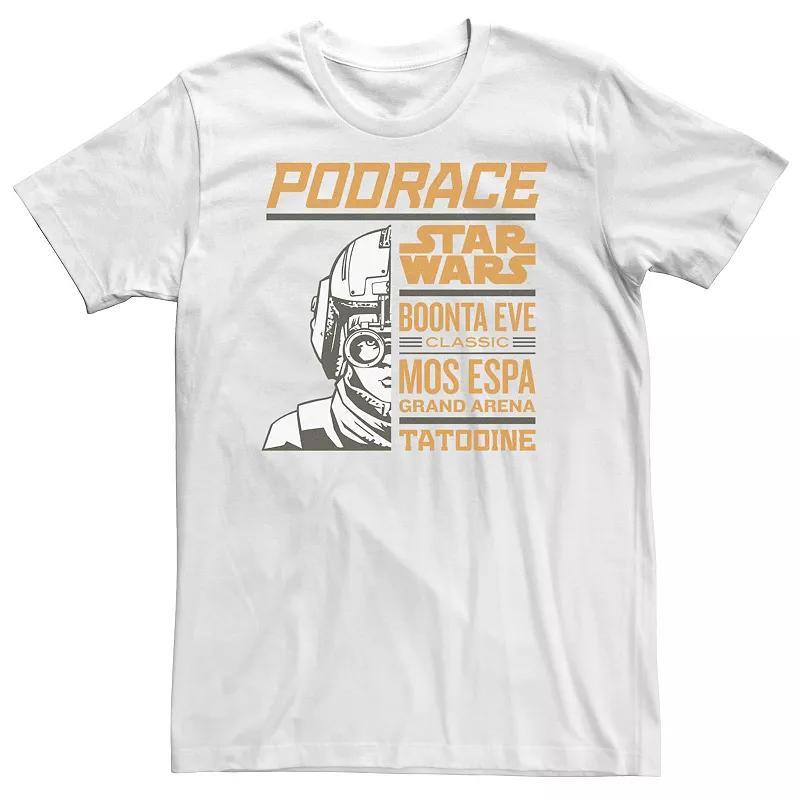 Big & Tall Star Wars Boonta Eve Classic Poster Tee, Mens Product Image