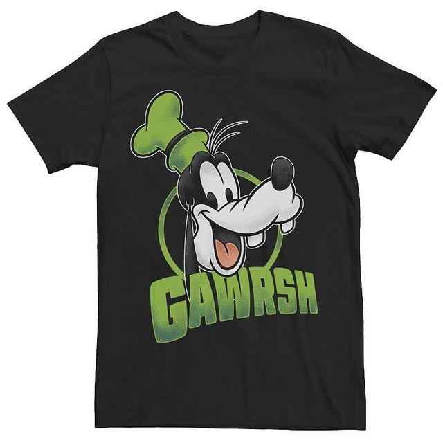 Disneys Mickey And Friends Goofy Gawrsh Portrait Mens Tee Product Image