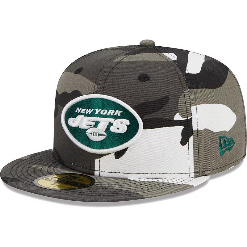 Mens New Era New York Jets Urban Camo 59FIFTY Fitted Hat Product Image