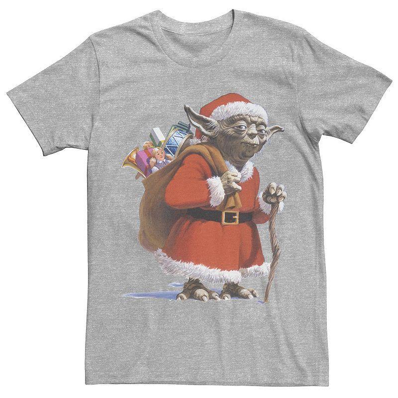 Mens Star Wars Santa Yoda Tee Product Image