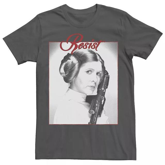 Mens Star Wars Resist Graphic Tee Grey Product Image